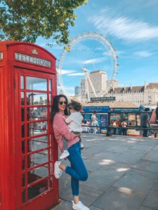 cabina de telefono en Londres
